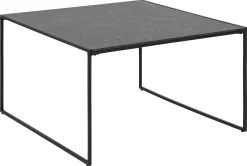 Couchtisch Inacio 80x80 - schwarz