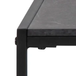 Couchtisch Inacio 80x80 - schwarz