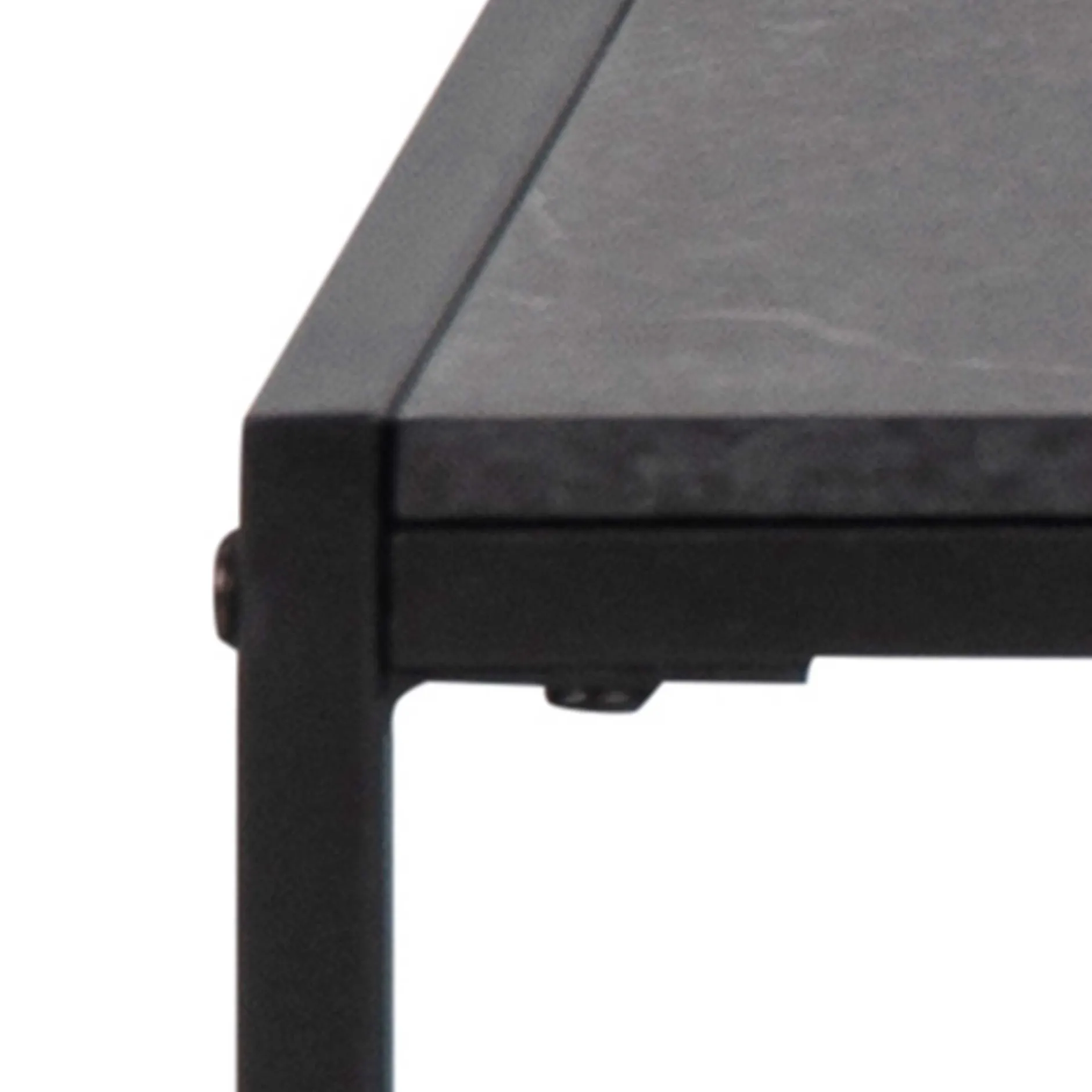 Couchtisch Inacio 80x80 - schwarz