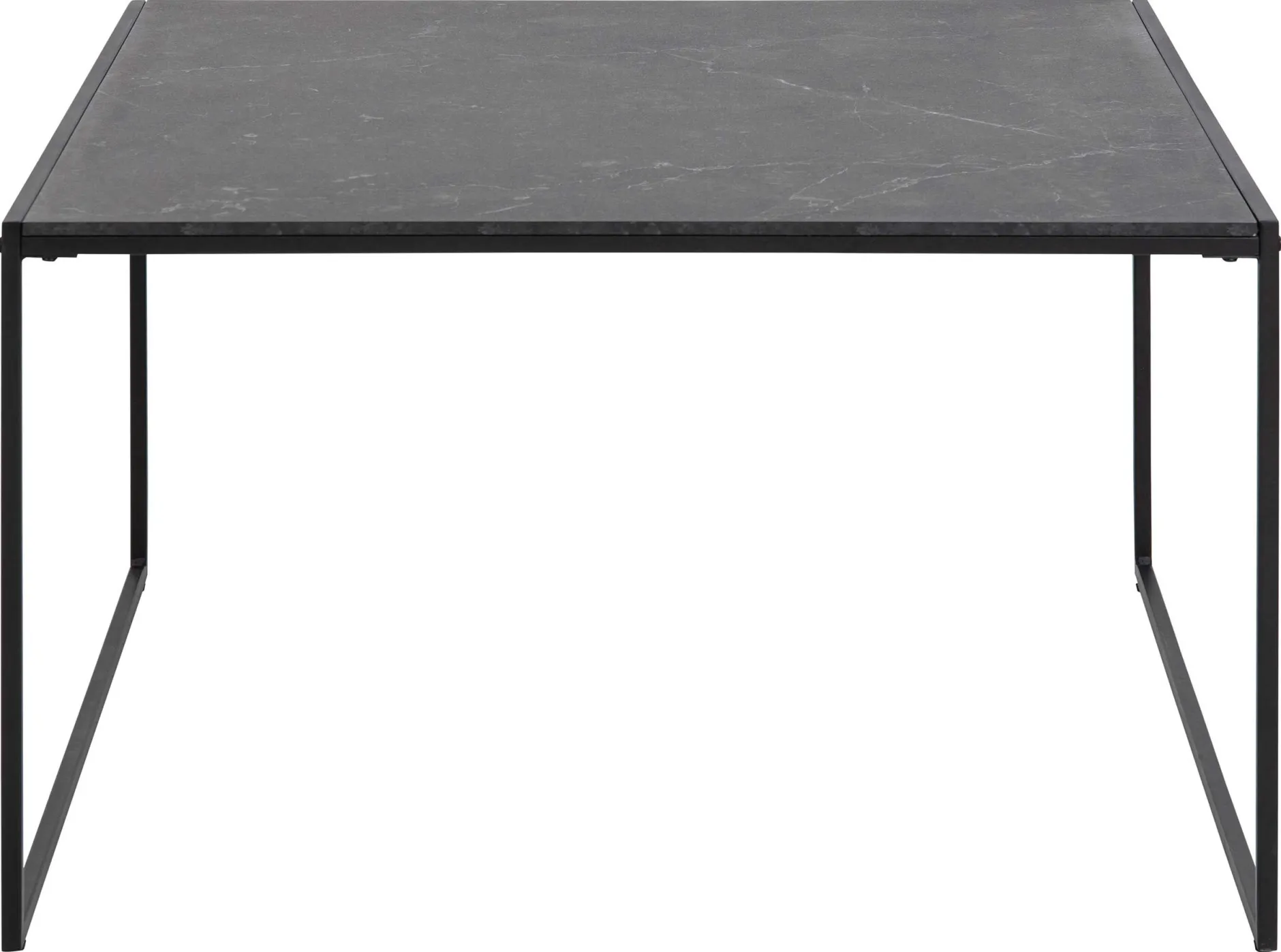 Couchtisch Inacio 80x80 - schwarz