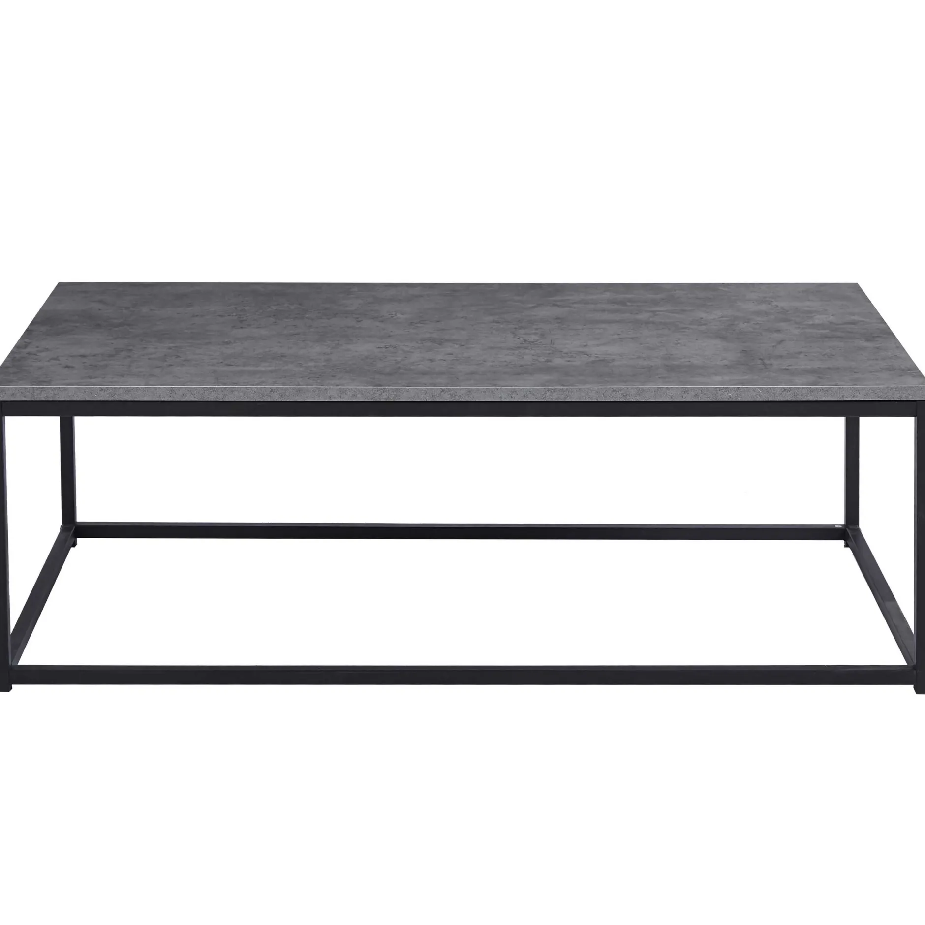 Couchtisch in Betonoptik - Dallas | H-H 40 x B-L 120 x T-P 60 cm