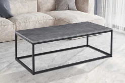 Couchtisch in Betonoptik - Dallas | H-H 40 x B-L 120 x T-P 60 cm