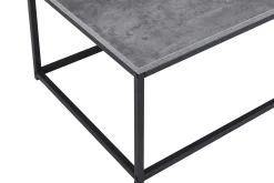 Couchtisch in Betonoptik - Dallas | H-H 40 x B-L 120 x T-P 60 cm