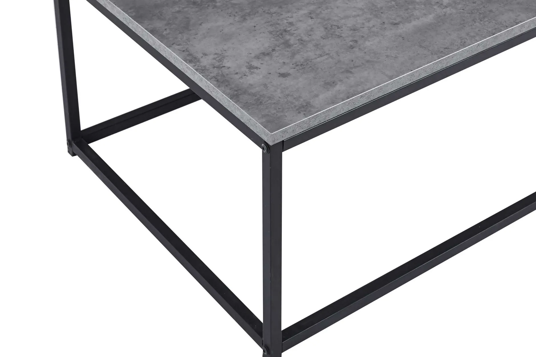 Couchtisch in Betonoptik - Dallas | H-H 40 x B-L 120 x T-P 60 cm