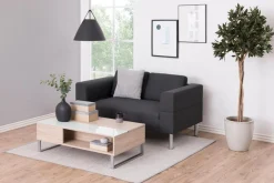 Couchtisch Izzy 110cm - Eiche/Weiß