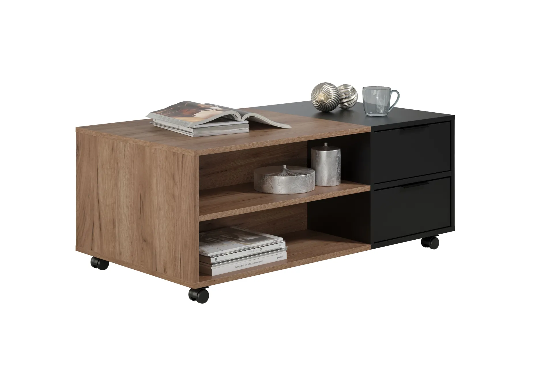 Couchtisch Kendo | 110 x 60 x 44 cm | Tobacco Brown Oak