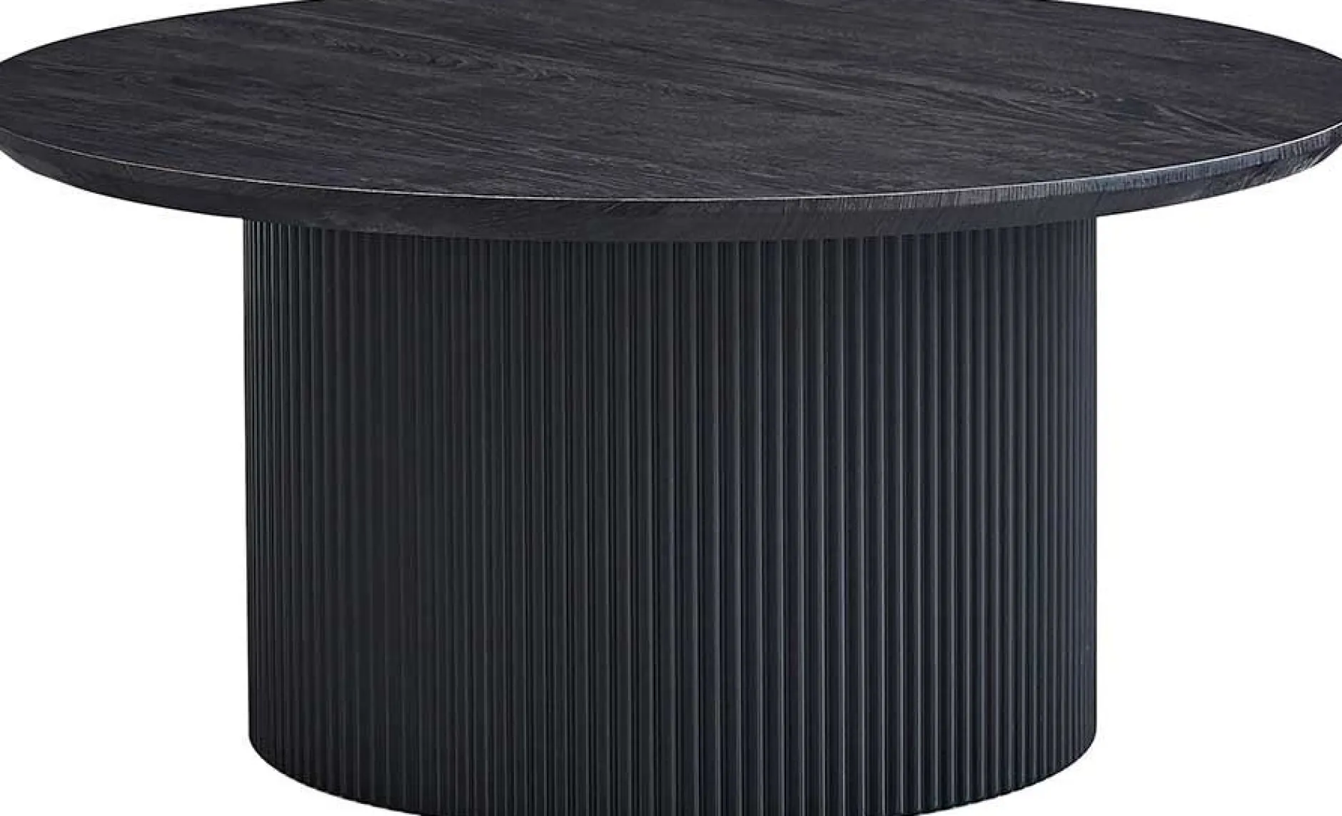 Couchtisch Lagos | Ø80 x 38 cm | Dunkelbraun