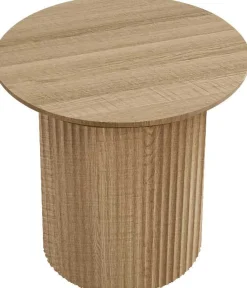 Couchtisch Lagos - Ø50x46cm - Eiche Dekor
