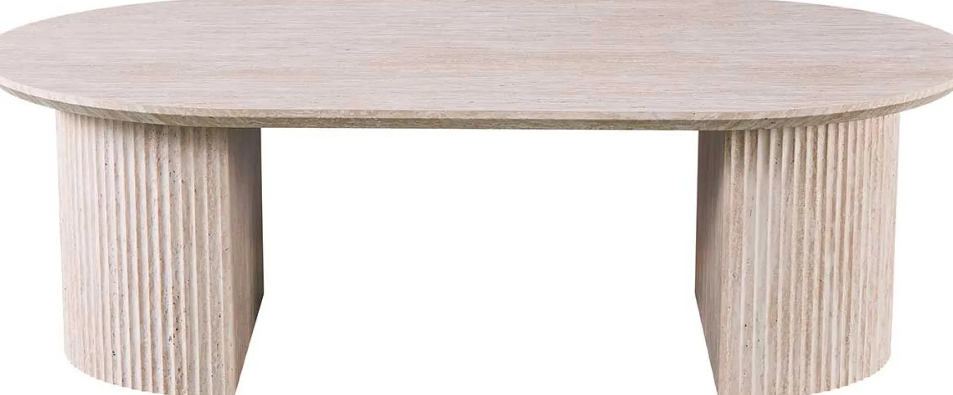 Couchtisch Lagos - 120x70x38cm - Travertin