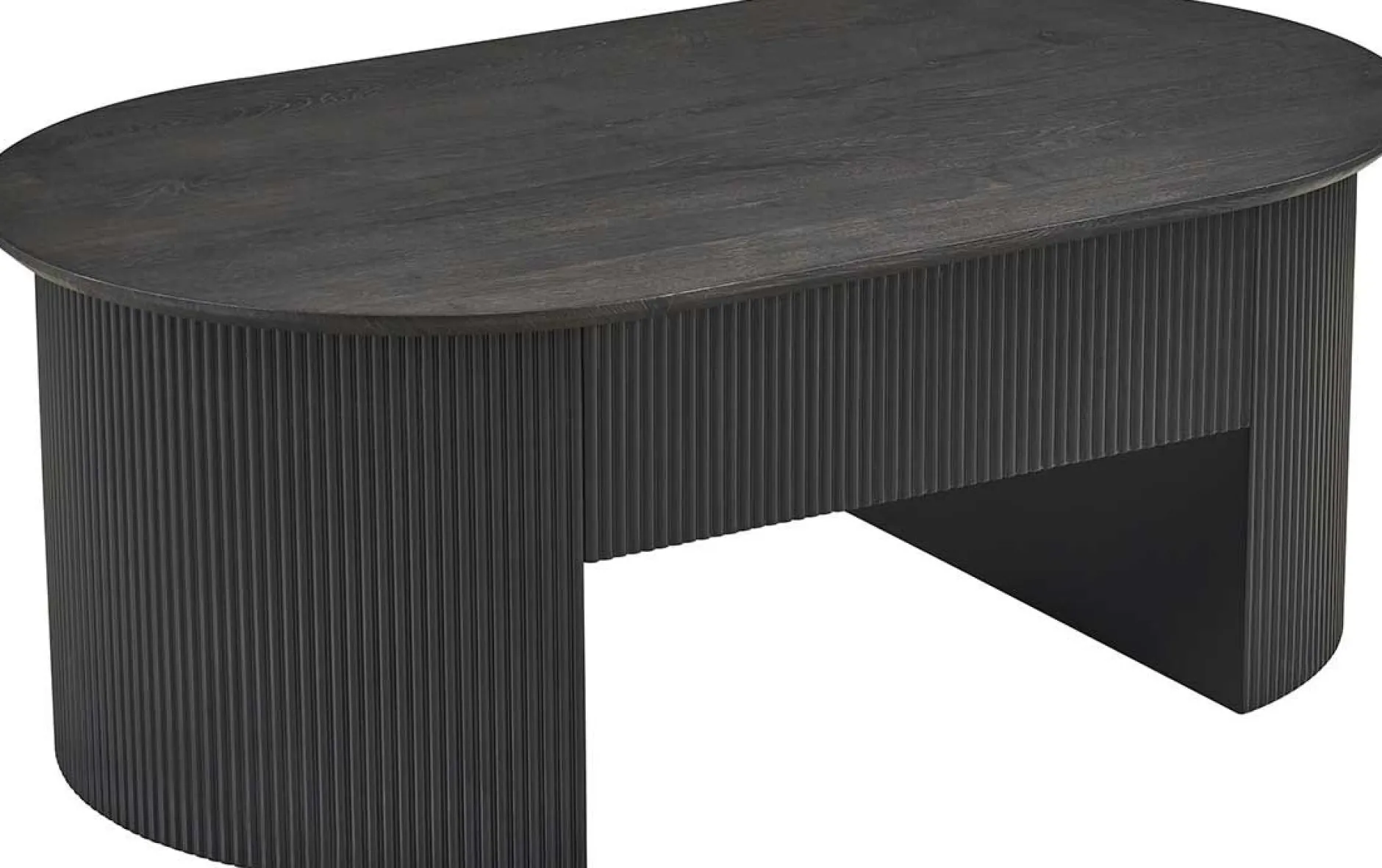 Couchtisch Lagos - 120x70x45cm - verstellbar - mit Ablage - dunkelbraun