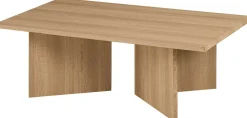 Couchtisch Litar - 125x65x42cm - Eiche Dekor