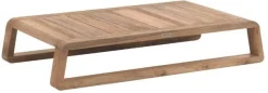 Couchtisch London Gescova - Teakholz - 140x80cm - Braun
