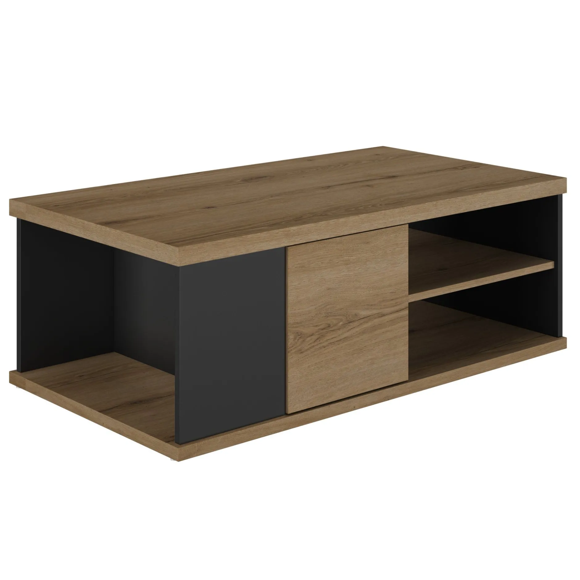 Couchtisch Magda | 110 x 60 x 40 cm | Brown Matte Black