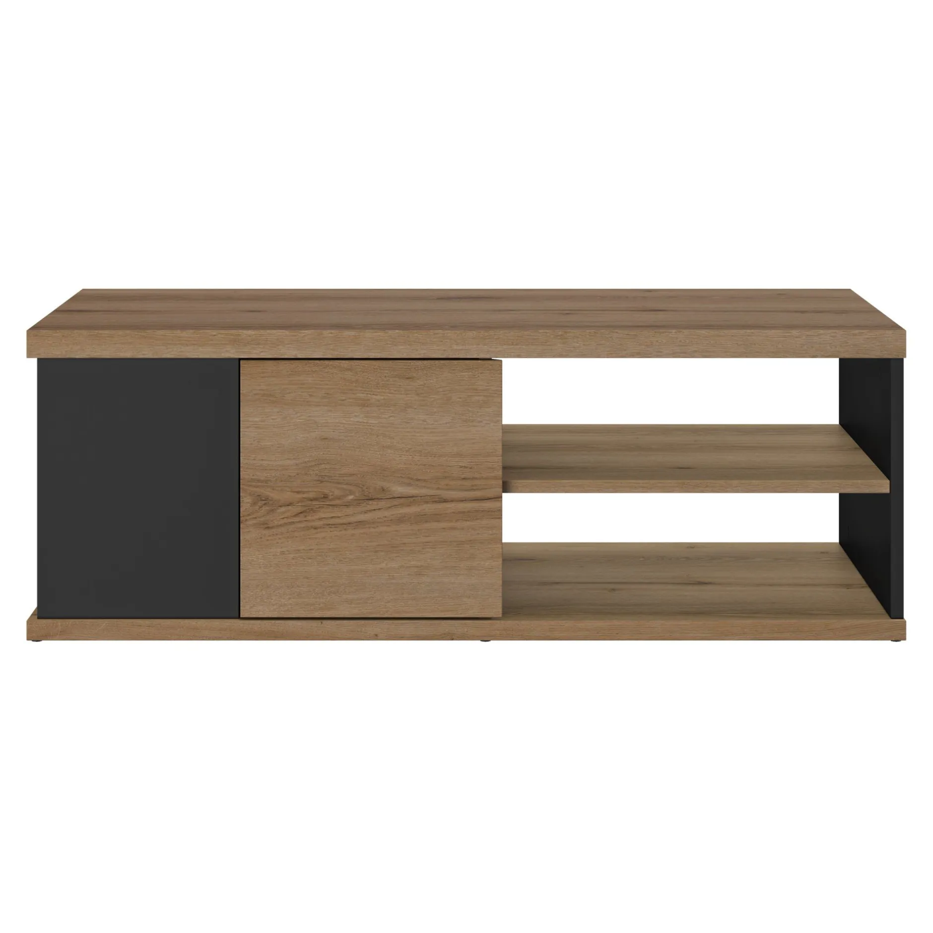 Couchtisch Magda | 110 x 60 x 40 cm | Brown Matte Black