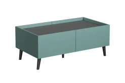 Couchtisch Melton | 110 x 60 x 44 cm | Anthrazitblau