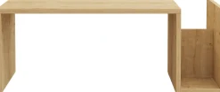 Couchtisch Memo - 100% MELAMINE - Saphireiche - 86,8 x 32,4 x 50 cm