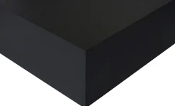 Couchtisch Prizma - 100% MDF - Holzschwarz - 35 x 90 x 90 cm