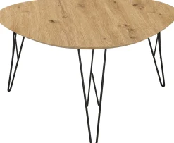Couchtisch Ramblas 80x78 - Metall/Eiche