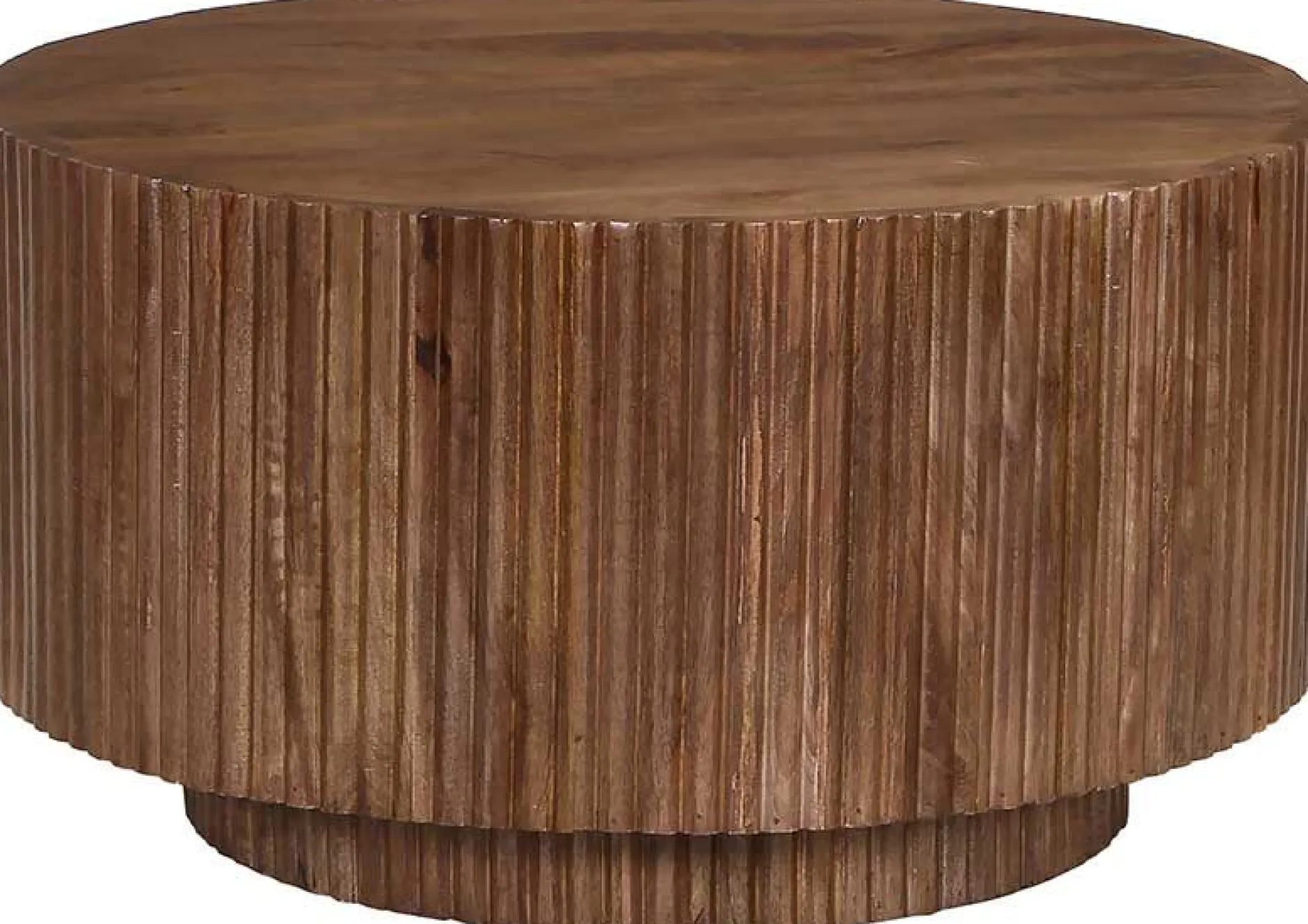 Couchtisch Runaway | Ø70 x 38 cm | Mangoholz
