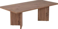Couchtisch Sabin - 100% MELAMINE - Atlantik-Kiefer - 40 x 60 x 119 cm