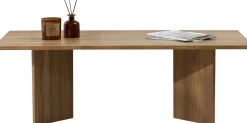 Couchtisch Sabin - 100% MELAMINE - Eiche - 40 x 60 x 119 cm