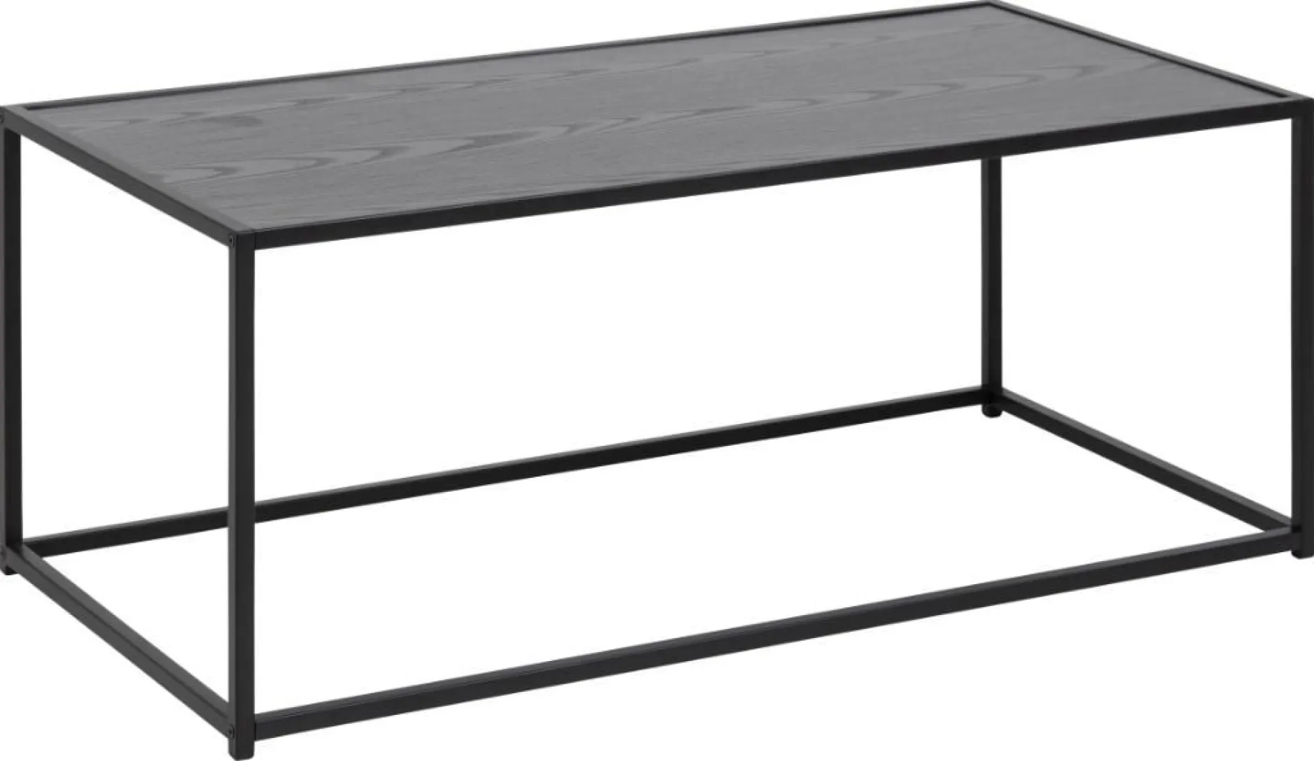 Couchtisch Seaford 100x50 - schwarz