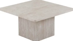 Couchtischset Destiny | 60 x 60 x 52 cm / 80 x 80 x 42 cm | Beigefarbenes Design