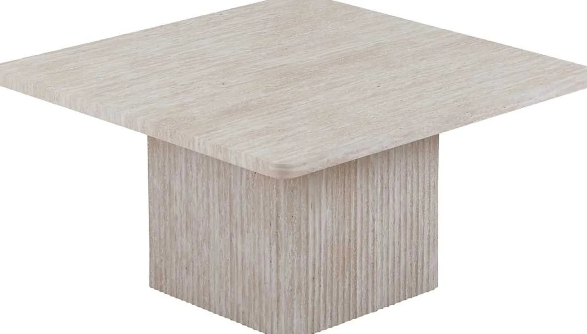 Couchtischset Destiny | 60 x 60 x 52 cm / 80 x 80 x 42 cm | Beigefarbenes Design