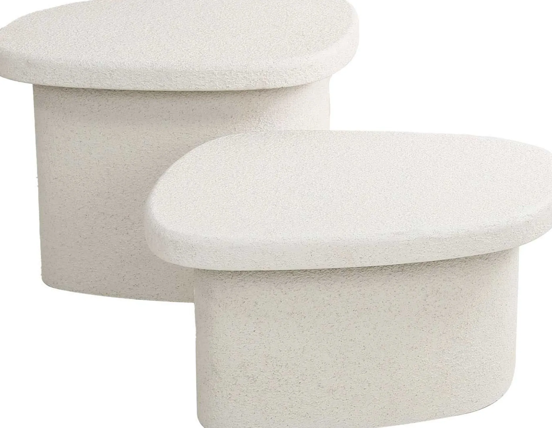 Couchtisch-Set Marbella Elegance Marmorverbundstoff