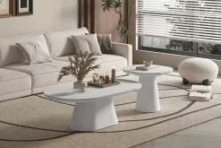 Couchtisch Tavares - 120x70x40cm - ecru