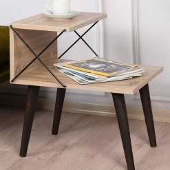 Cross Nachttisch | 100 % MELAMIN | Kiefer