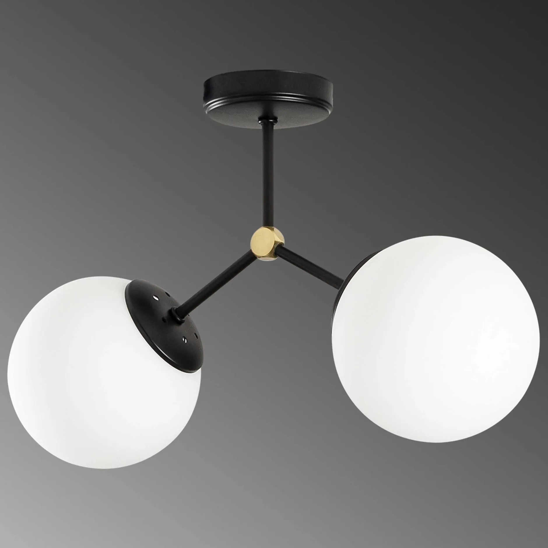 Damar Kronleuchter | METALLGEHÄUSE | Schwarz, Weiß