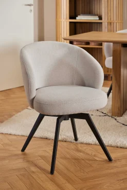 Darlene Esszimmerstuhl - drehbar - beige