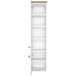 DasaBadezimmer : Säulenschrank, Spiegelschrank, Waschtischschrank - weiß