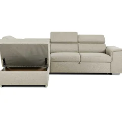 Daytona Ecksofa links - verstellbare Rückenlehnen - beige