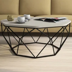 Diamond Couchtisch | 100 % MELAMIN | Creme
