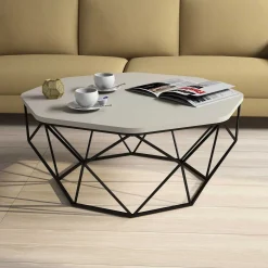 Diamond Couchtisch | 100 % MELAMIN | Creme