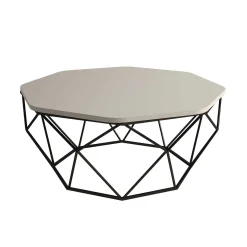 Diamond Couchtisch | 100 % MELAMIN | Creme