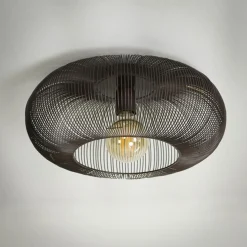 DiscoDeckenleuchte -Schwarzer Nickel
