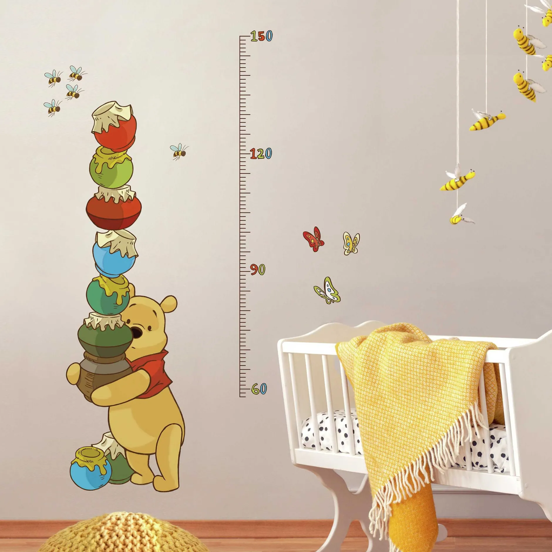 Disney Winnie The Pooh - Wachstumskarte-Cm