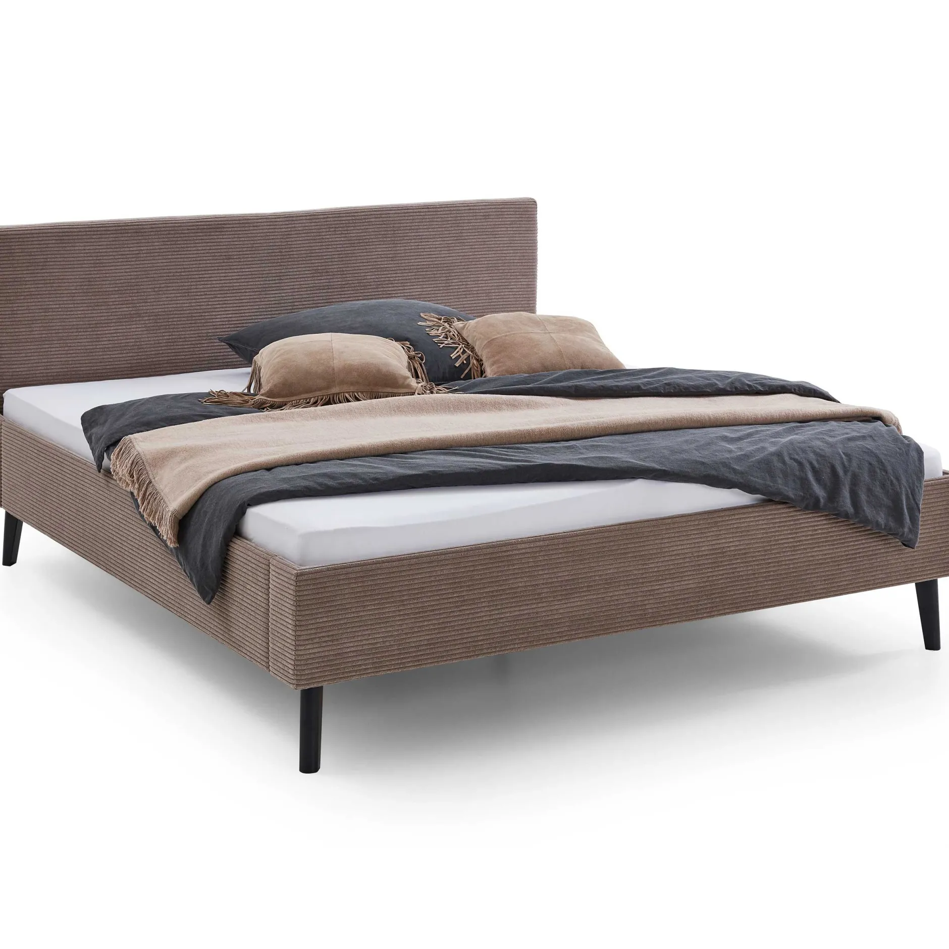 Doppelbett Avola | 180 x 200 cm | Design Taupe