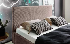Doppelbett Avola | 140 x 200 cm | Design Taupe