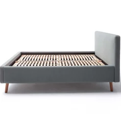 Doppelbett Cézanne 180x200cm mit Stauraum - eisblau