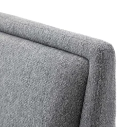 Doppelbett Estee 180x200cm - grau/schwarz