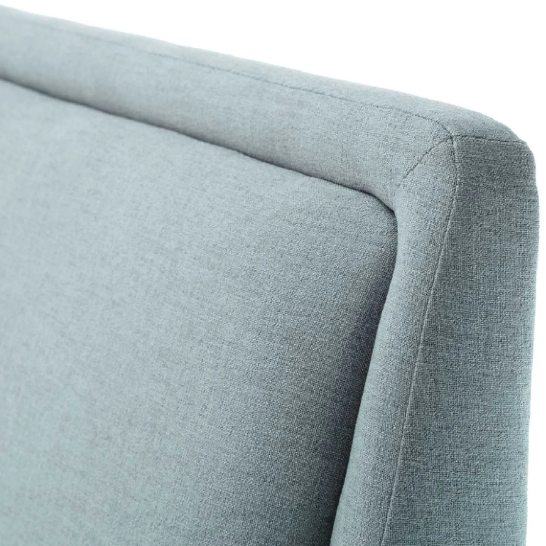Doppelbett Estee 160x200cm mit Stauraum - eisblau/schwarz