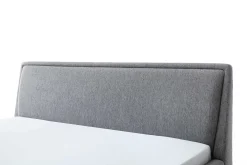 Doppelbett Estee 140x200 mit Stauraum - grau/ocker