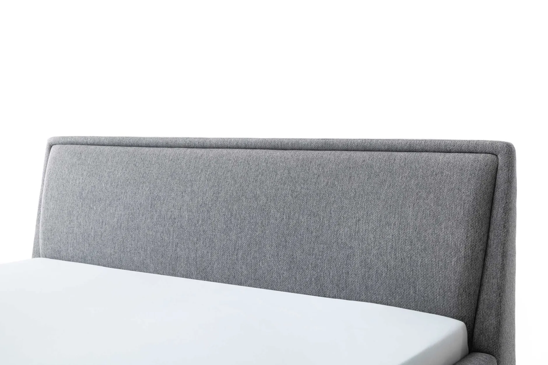 Doppelbett Estee 180x200 mit Stauraum - grau/schwarz
