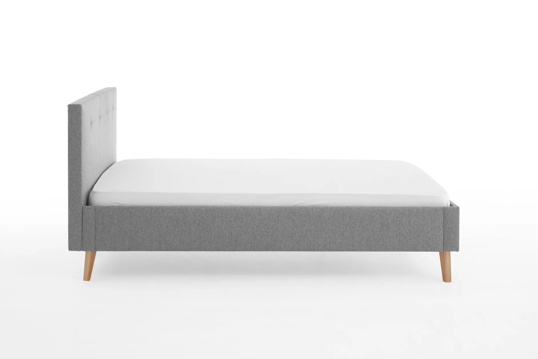 Doppelbett Jazz | 140 x 200 cm | Grau