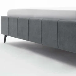 Doppelbett Lizzie 160x200cm mit Stauraum - anthrazit