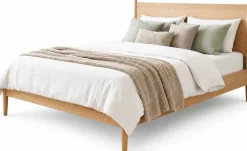 Doppelbett Loft - 160x200cm - mit Lattenrost - massiver Eiche